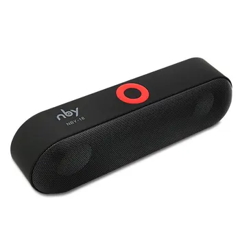 

NBY-18 Portable Speaker Wireless Bluetooth Column 3D Stereo Speakers Music Center With AUX USB TF Card For Computer Mobile phone