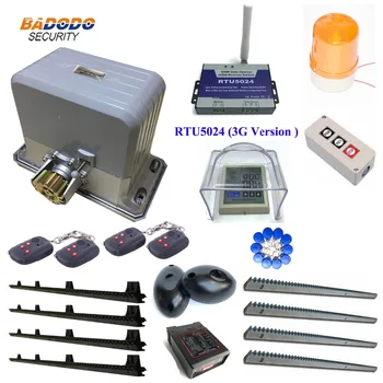 

1800KG force automatic sliding gate door opener operator with 4 meters Nylon racks or metal racks for sliding gate open