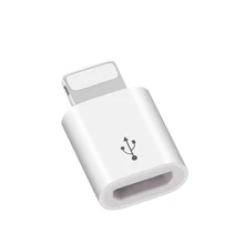 8-Pin Converter to Micro USB 2.0 Adapter For iPhone 5/5s 6/6s Plus iPad 4 Air 2 Android Charger Cable Connector to iOS 8pin Port