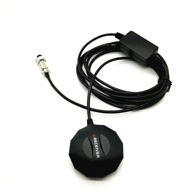 GNSS приемник дизайн модуля чипа NMEA0183 12V 24 RS232 GX12 металлический разъем 4Pin GPS