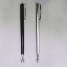 Высокое качество и недорогой удобный Магнитный телескопический портативный серебристый/черный 4,92~ 25,59 дюймов(регулируемый) Ручной инструмент