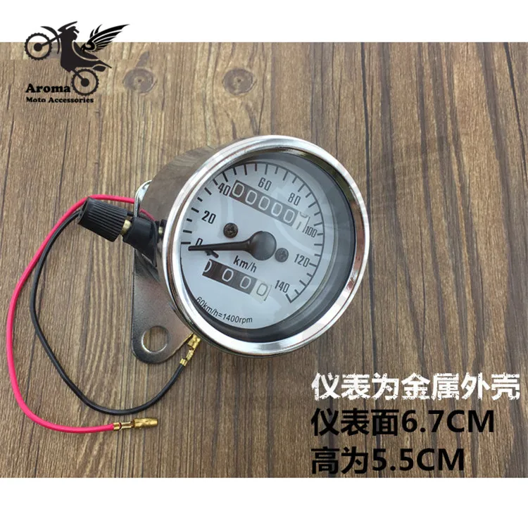 universal pro motorbike Dual Odometer Speedometer Speed Gauge universal motocross ATV moto