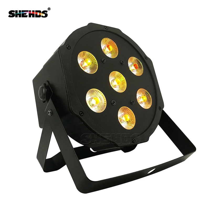

4pcs/lot good quality led par quad 7x12w wash dmx par light american dj par rgbw 4in1 dmx led flat par light led lamp