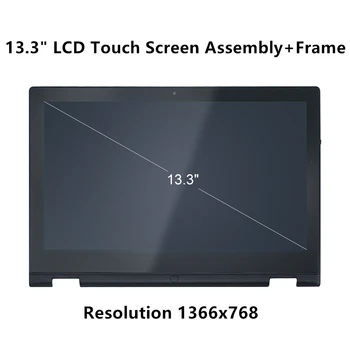 

FTDLCD 13.3" 2-in-1 HD LCD Touch Screen Digitizer Display Assembly with Frame For Dell Inspiron 7359 P57G P57G002