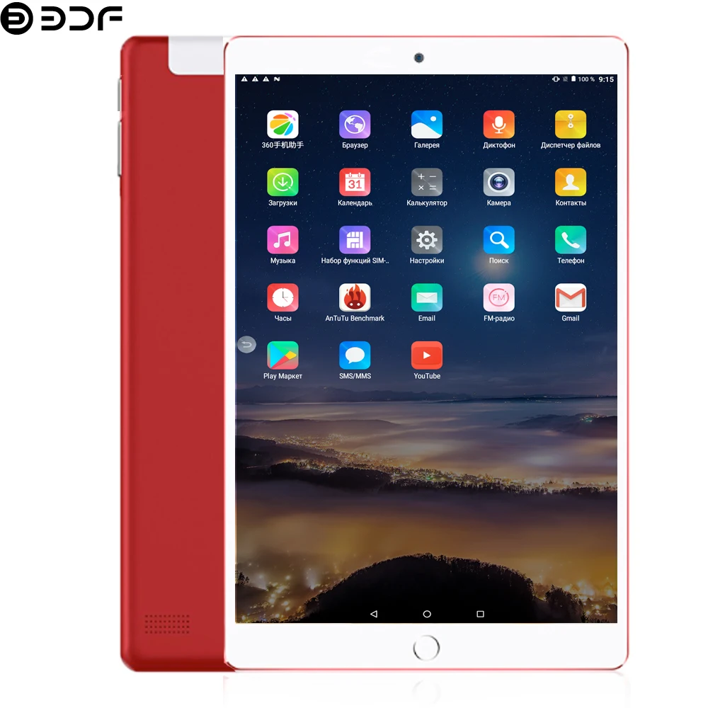 10 Inch Android 7.0 Octa Core 4G RAM 32G ROM Dual 5.0+12.0 MP SIM 3G 4G LTE Phone Bluetooth WIFI Tablets