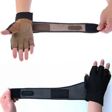 MrY M-XL Тренажерный зал Бодибилдинг тренировка фитнес перчатки спортивное оборудование Тяжелая атлетика тренировки дышащие наручные обертывание T28