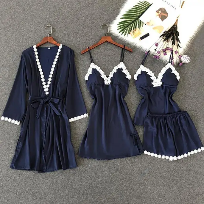 night dress 4 piece