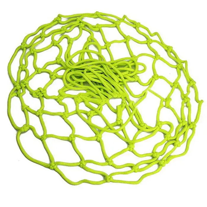 45 см светящаяся баскетбольная светящаяся сетка зеленого и белого цвета, желтая спортивная светящаяся баскетбольная сетка для детей