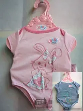 Baby Born Doll Clothes Fit 43cm Zapf Baby Born Doll Jumpsuit Suit Doll Accessories Children doll