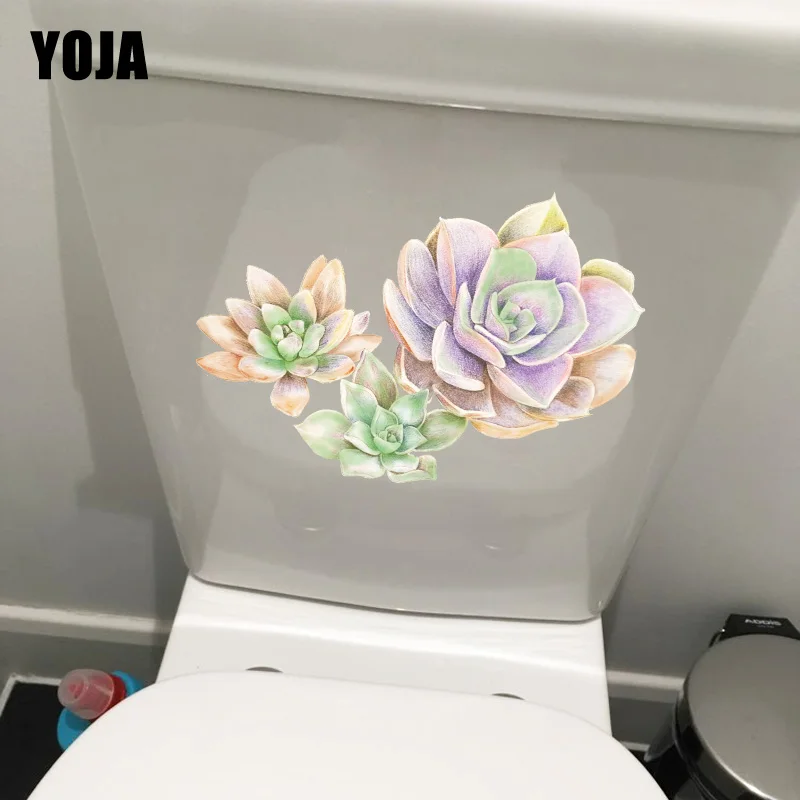 YOJA 22 8*15 6 см горшечные растения для декора туалета|Наклейки на стену| |