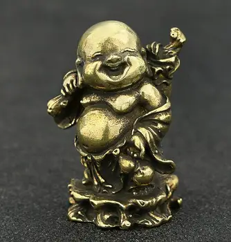 

Collection Chinese Tang Dynasty Bronze Buddha Statue Trumpet With Inch Buddha Hides Solid Core Statue