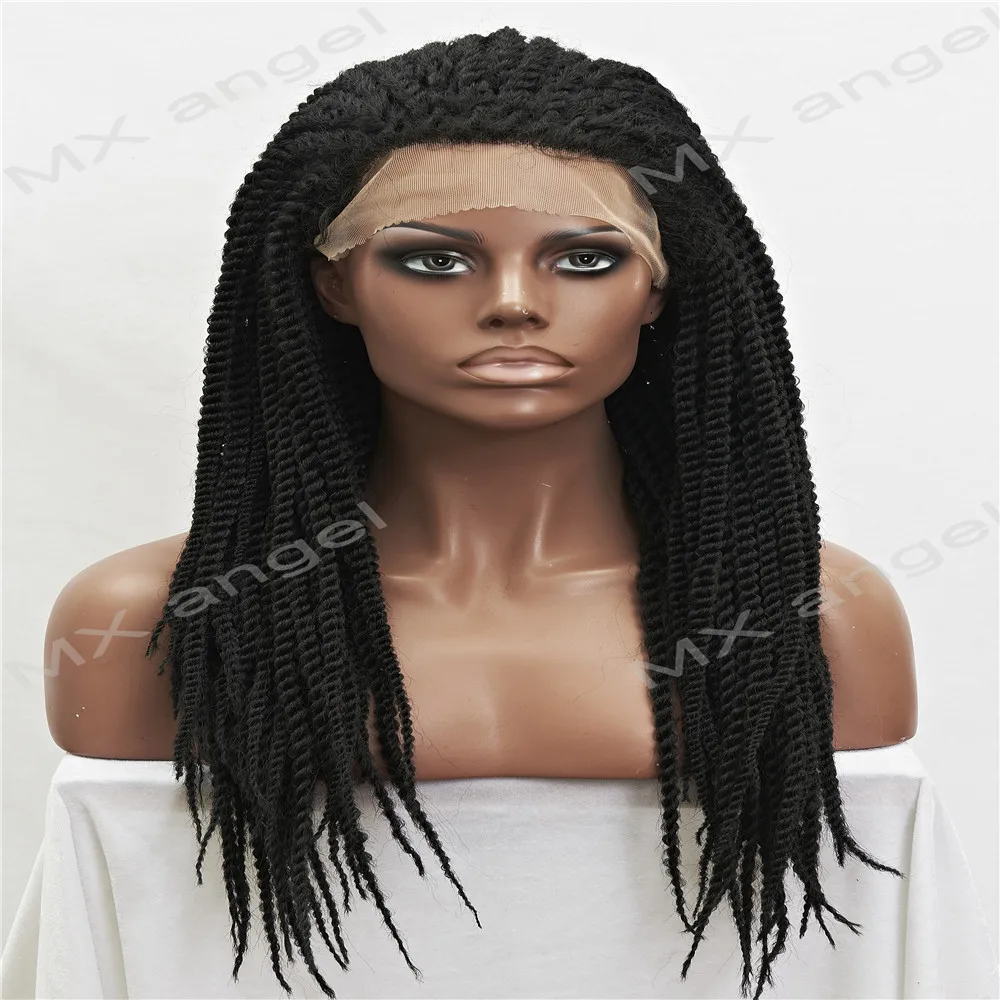 Cheap Stylish Synthetic Heat Resistant Micro Braided Wigs African