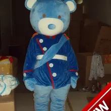 Полиция Синий медведь костюм персонажа из мультфильма косплей талисман Заказные изделия на заказ(S. м. l. xl. XXL
