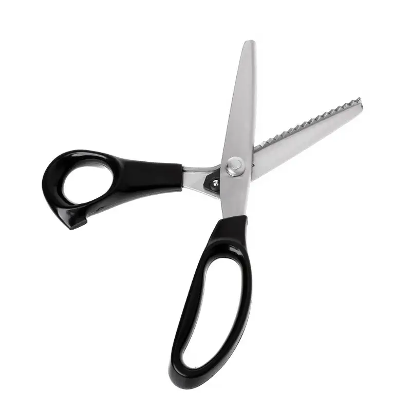 23.5cm Zig Zag Sewing Cut Dressmaking Tailor Shear Pinking Scissor Leather Craft