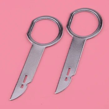 

CITALL 2PCs Car Radio Stereo Disassembly Remove Removal Tool Keys for FORD Mercedes Benz W220 W215 Odometer Cluster S500 CL500