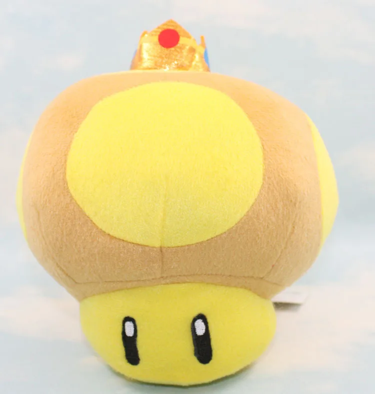 golden mushroom plush