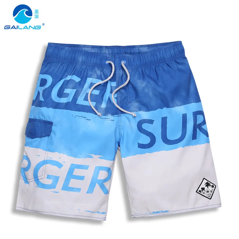 Марка GL летние праздничные мужские пляжные шорты быстросохнущие мужские s Surf плюс размер XXXL бордшорты Sunga мужские спортивные шорты