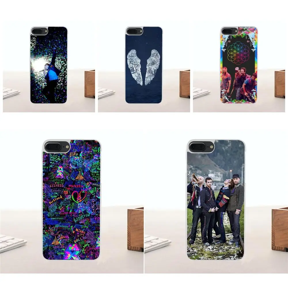 

Bixedx For Apple iPhone 4 4S 5 5C SE 6 6S 7 8 Plus X High Quality High-End Phone Accessories Case Colorful Coldplay