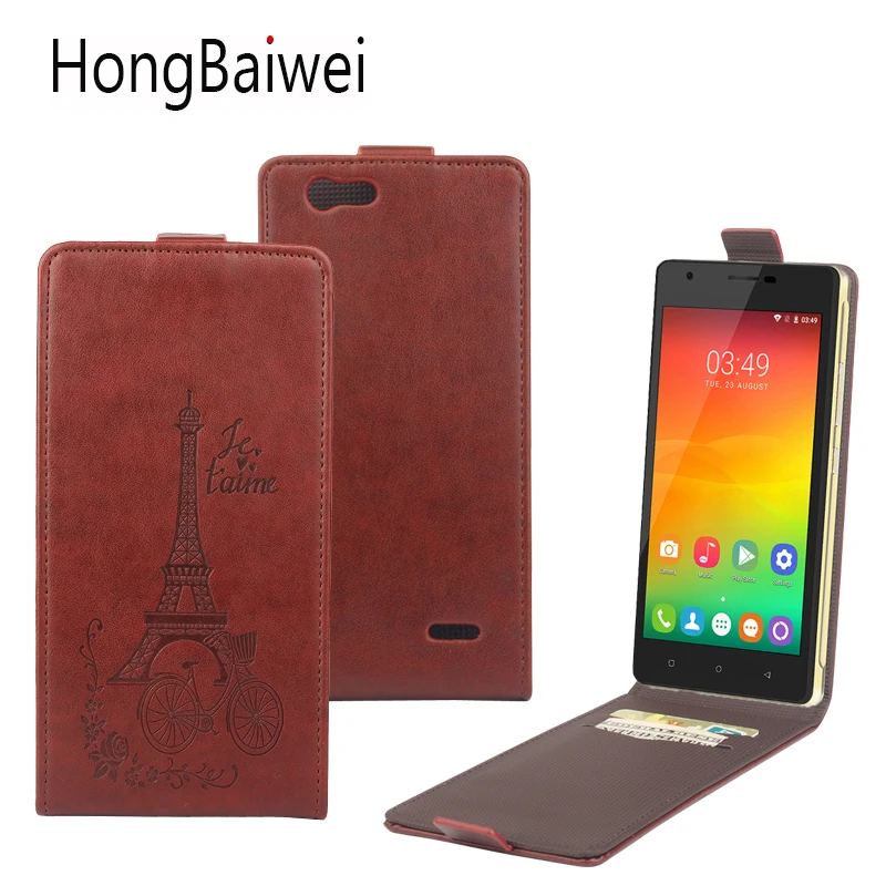 

HongBaiwei Flip Phone Case Cover for Oukitel C4 case PU Leather case for Oukitel C4 cover Luxury Skin 3D Printed Eiffel Tower