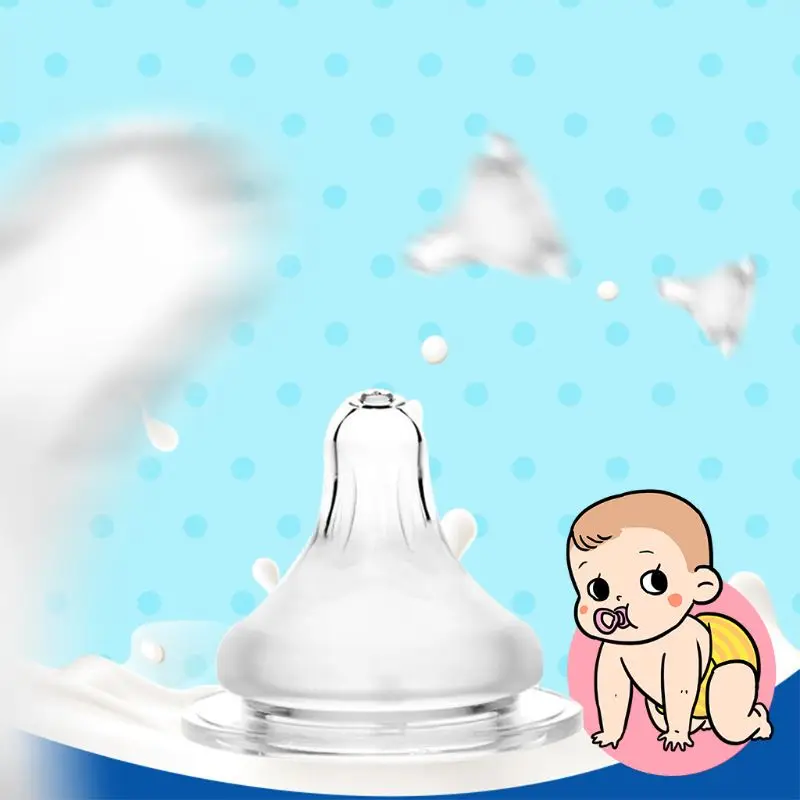 Детские Соска Мягкая силиконовая Реалистичная наощупь для кормления младенцев молочные соски