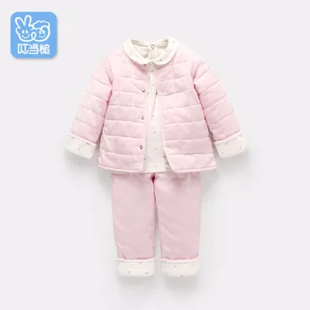 

Dinstry baby cotton padded clothes keep warm winter jacket thickened cotton newborn autumn and winter