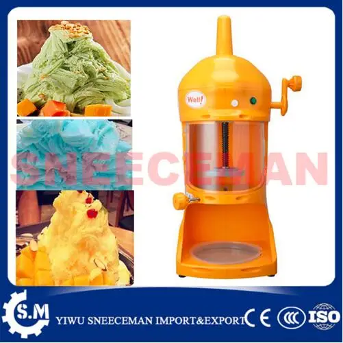 90kg/h Hot Used Shaved Ice Machines Electric Snow Ice Cream Shaver