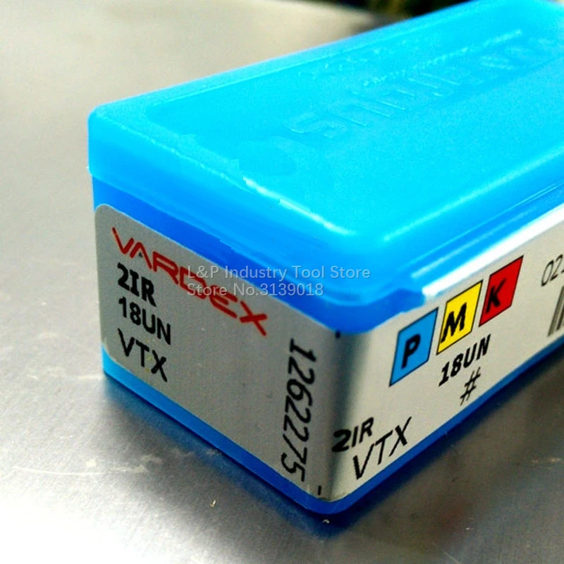 Новый оригинальный Vargus Vardex 2IR 18UN VTX резьбовые карбидные вставки 18 UN режущий