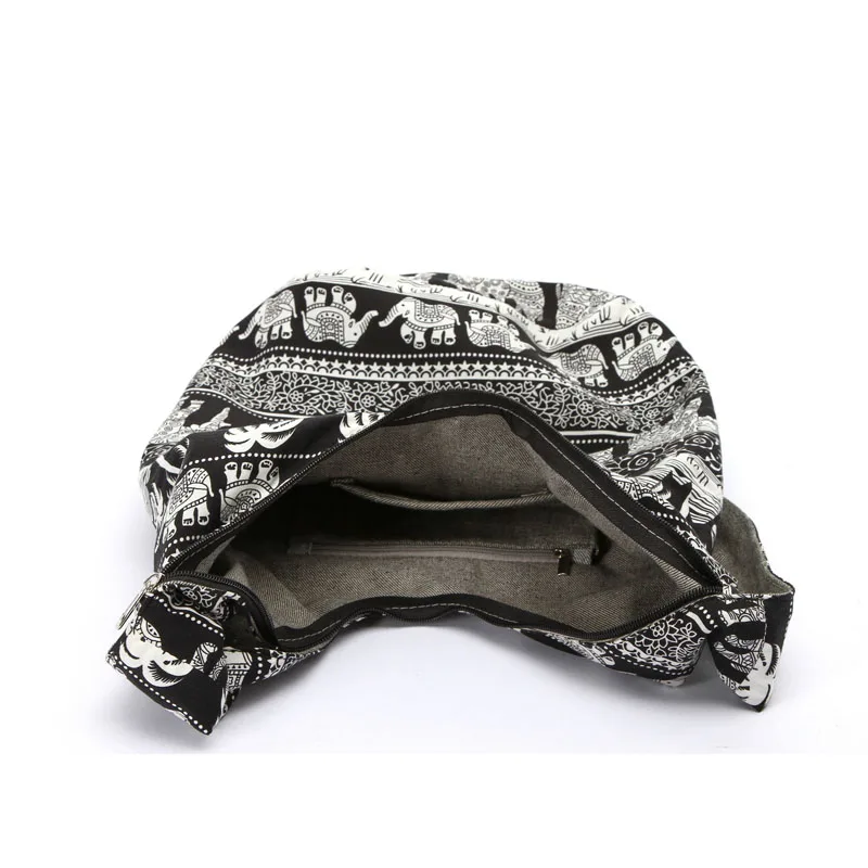 women bag bags Hippie Crossbody Bag Thai Top Zip Hobo Sling Bag Handmade Hipster Messenger Bag (7)