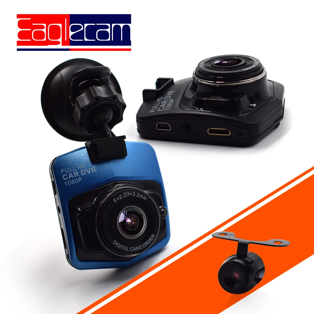 

Factory Price 2 lens dual Car Camera GT300 G30 Full 1080P DVR Video Recorder With Rear Camera Night Vision Camcorder Dash Cam