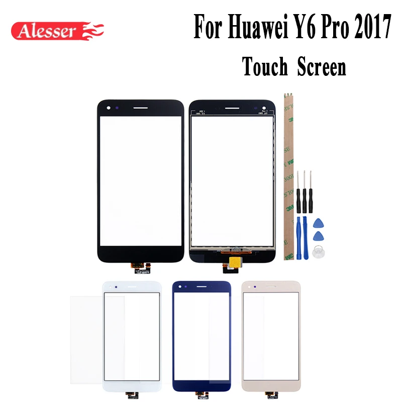 Alesser для Huawei Y6 Pro 2017 сенсорный экран 5 0 дюймов идеальный Ремонт Часть Сенсорная