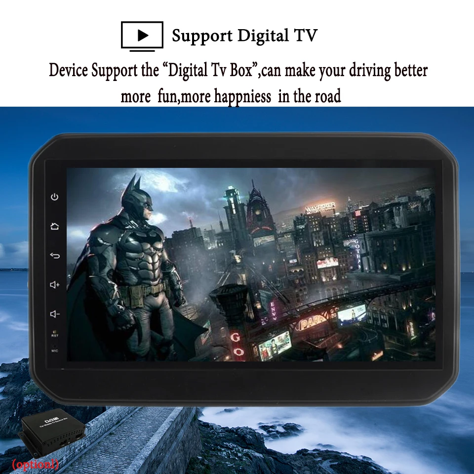 Cheap Car Multimedia Stereo Radio Audio DVD Player Android 9.1 GPS Navigation For Suzuki IGNIS 2017 2018 Gps navigation System Carplay 16