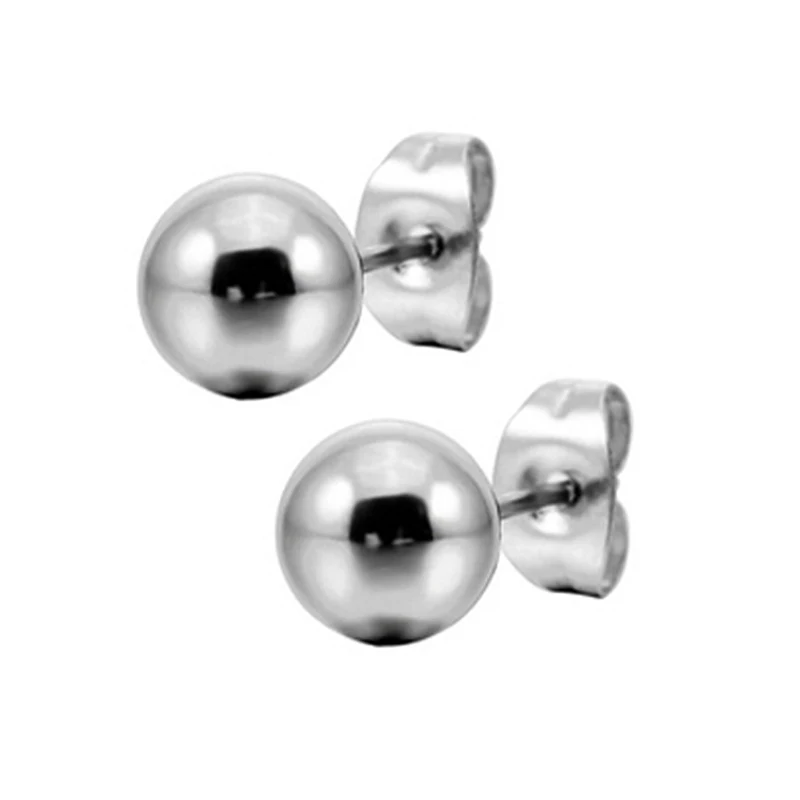 ER001-15 Stainless Steel Stud Earrings 