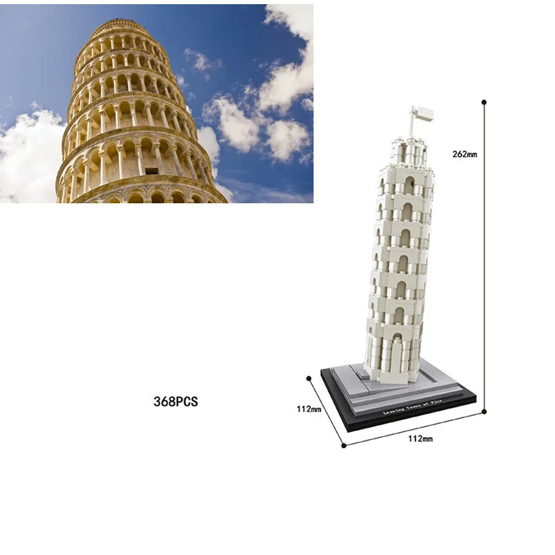 NY City architecture Blocks Flatiron Building известная модель Sydne Budapest Строительный набор Кирпичи