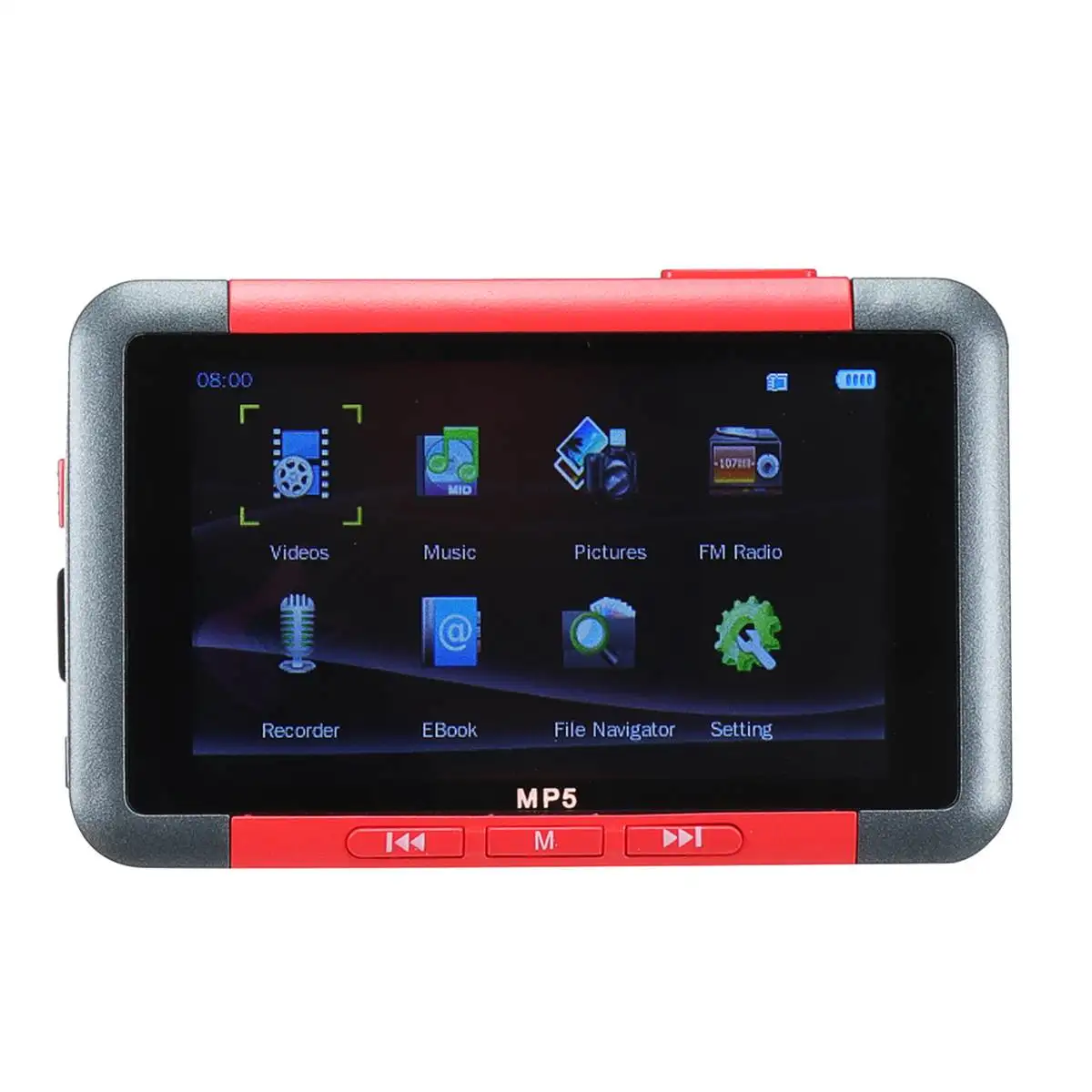 

3 Inch Slim LCD Screen MP5 Player 32GB Music Video Player Voice Recorder Games E-book Reader FM Radio MP4 Music Player