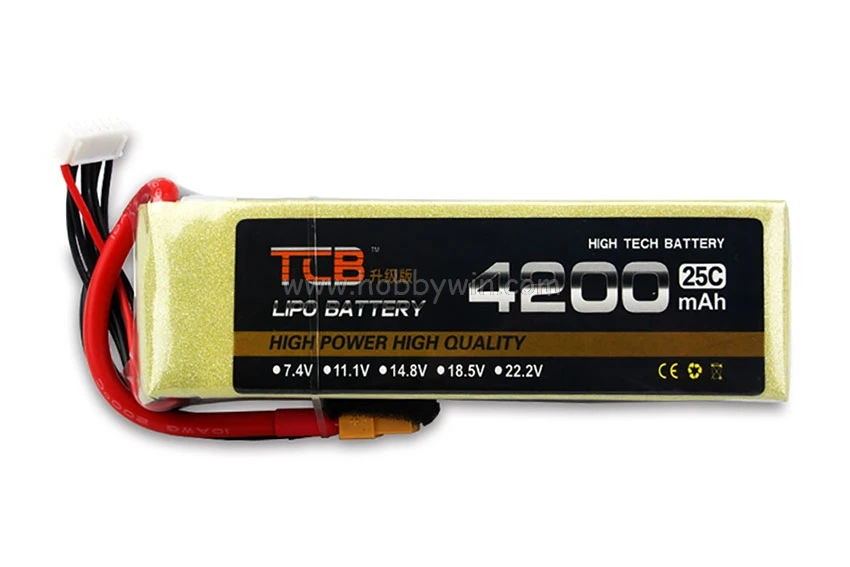 22,2 V 6S 4200mAh 25C LiPO сменная батарейка XT60-plug Burst 50C RC модель Lipolymer power pack