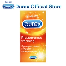 Durex Pleasuremax потепление презерватив с ребрами и горошек безопасный Ультра пожарной Addicted Секс-игрушки эротические Товары с смазки для взрослых секс