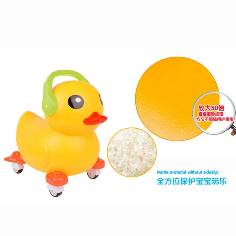 Ride on Animal Yellow Duck toys for kids outdoor sports baby Christmas Toys