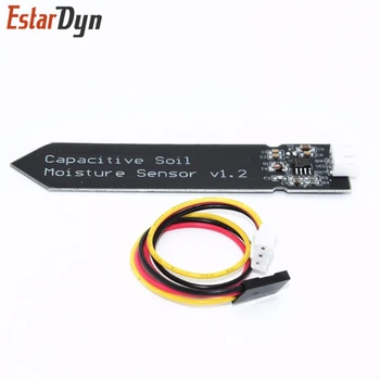 

10pcs Capacitive soil moisture sensor Corrosion Resistant wide voltage wire for Analog Capacitive Soil Moisture Sensor V1.2