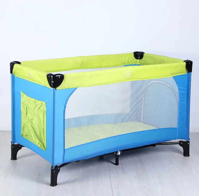 Crib Multifunctional Detachable Portable Folding Baby Game Cot Kids Bed