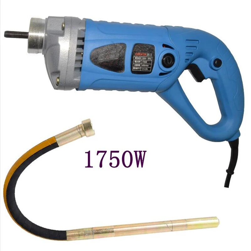 35mm Concrete Vibrator 1750W 220V With Copper Motor Construction Tools 35mm Concrete Vibrator 1750W 220V With Copper Motor Construction Tools