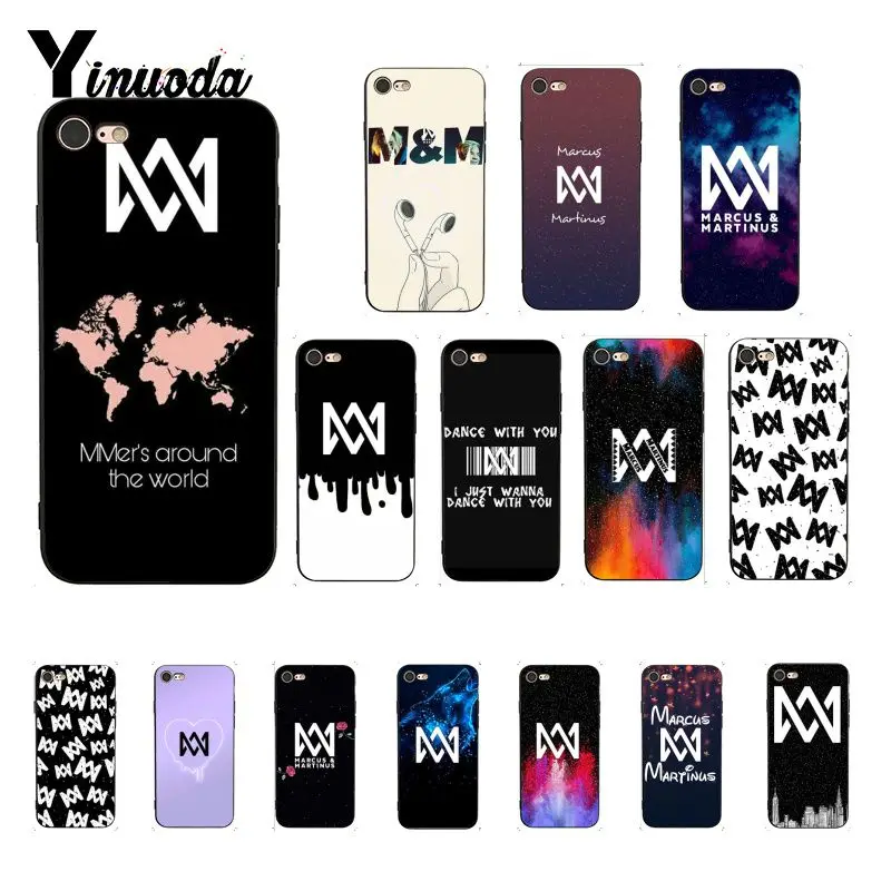 Yinuoda Маркус и Мартинус Мягкий силиконовый чехол для телефона из ТПУ iPhone X XS MAX 6 6S 7
