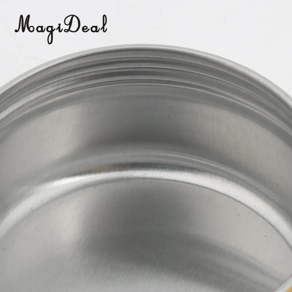 Bulk Lot of 20pcs Aluminum Cosmetic Makeup Cream Empty Lip Balm Nail Arts Eyeshadow Jars Tin Box Case 50g