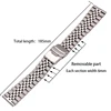 Stainless Steel Watch Bracelet Strap 20mm 22mm 24mm Women Men Silver Solid Metal Watchband Accessories ► Photo 2/6