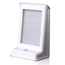 Новинка 20led стенная солнечна лампа движения человека+ звук+ лучевой Датчик Открытый Патио дома многофункциональный настенный светильник водонепроницаемый IP65