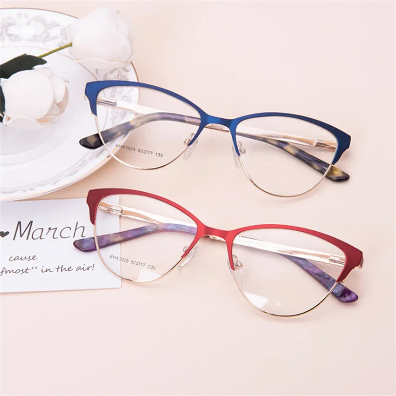 

Fashion Cat Eyes Style Glasses Women Top Quality Female Optical Glasses Frames Eyewear Fashion Eyewear Prescription glasses 0025