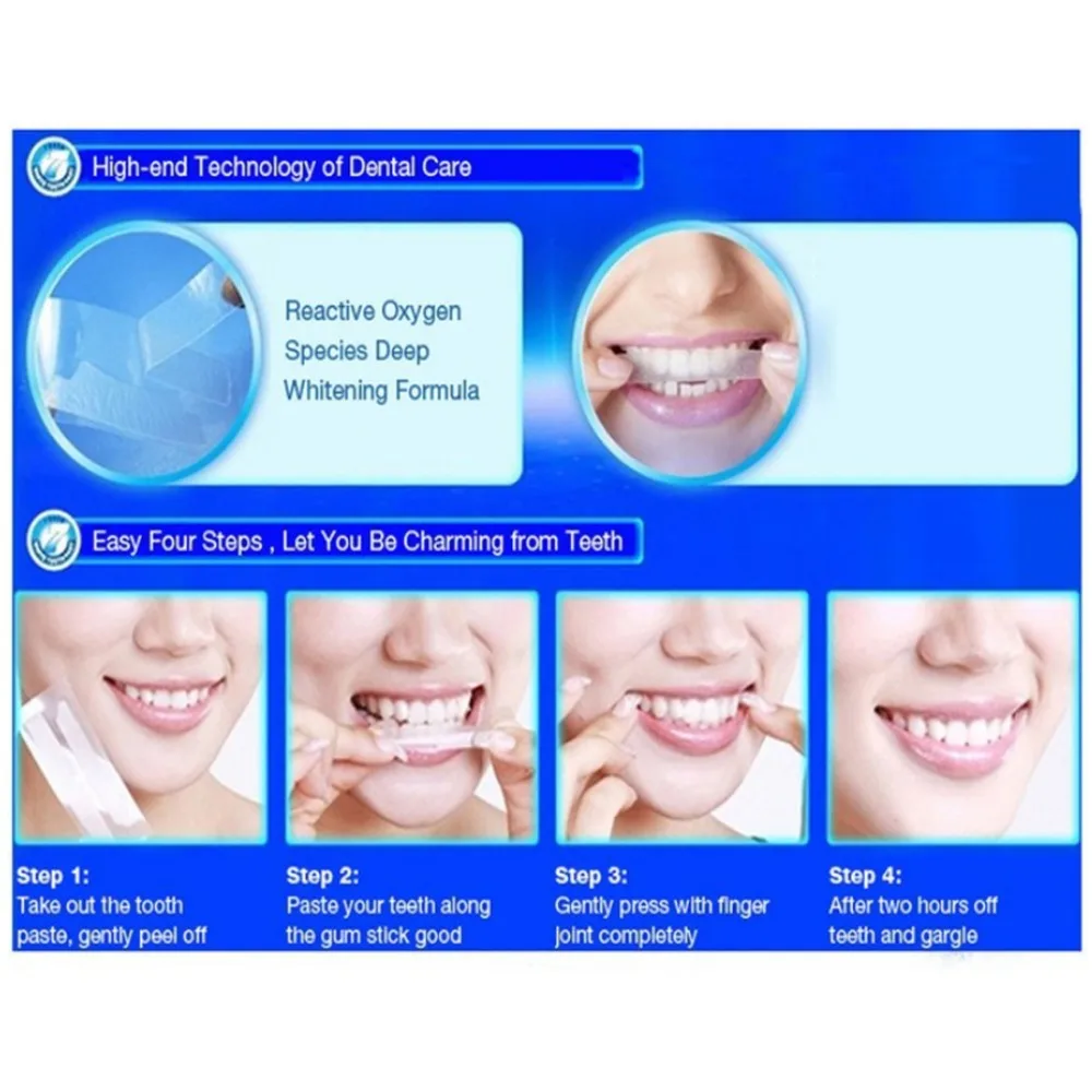 14 шт. 7 упаковок усовершенствованные отбеливающие полоски для зубов 3D ультра гель отбеливающий для зуб отбеливания зубов Уход за полостью рта гигиена зубов чистящие инструменты