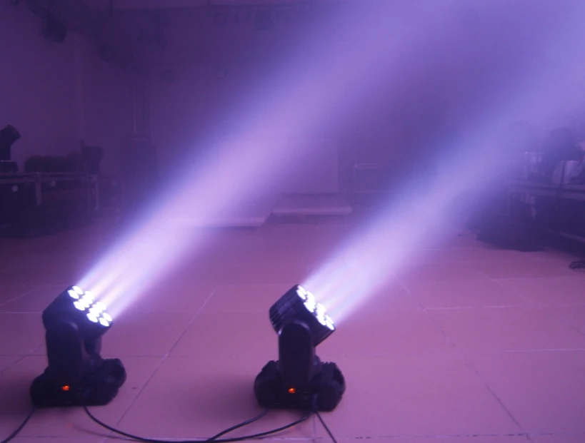 Feixe de Luz Movendo a Cabeça 12x10 w Rgbw 4in1 Levou Movendo Cabeça Cabeza Movil Feixe Levou Mini dj Luzes Inteligentes Iluminação 5 Cheap moving head light