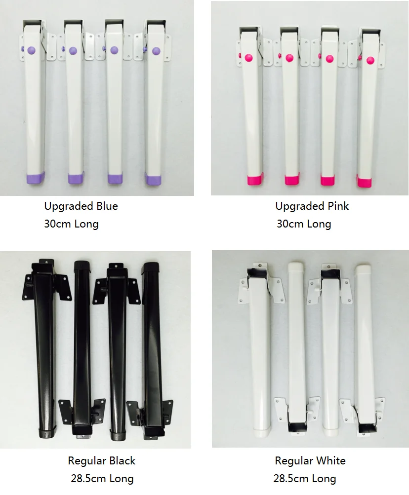 

4Pcs/Lot Folding Table Leg Computer Coffee Folding Table Leg Furniture Legs Lacquer RV Table Leg