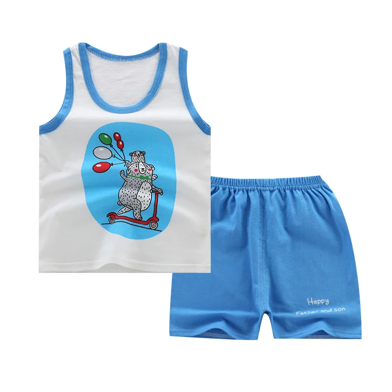 

Hot Selling Baby Boy Summer Clothing Outfits Baby Girl Fashion Casual Clothing Sets