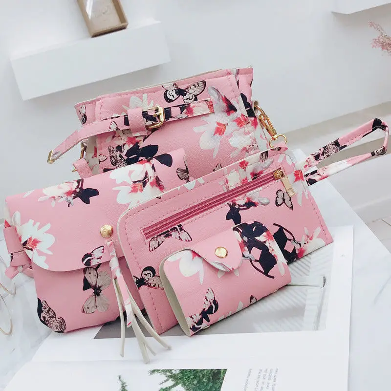

Fashion Women Bag Large PU Leather Handbag Printing Messenger Shoulder Crossbody Bag For Female Hobo Satchel Tote Purse